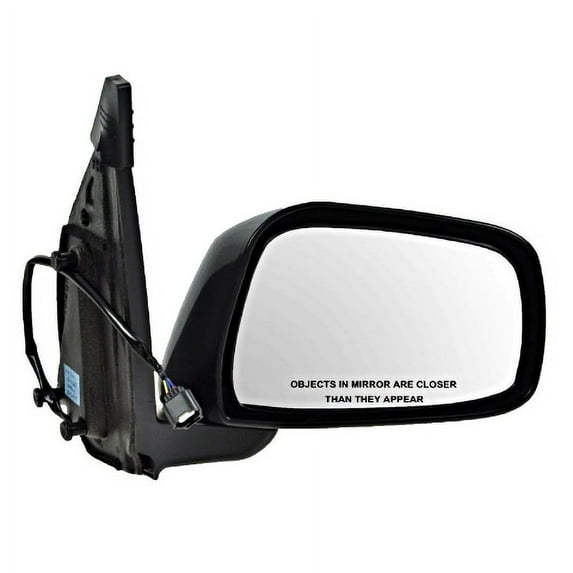 Fits 05-16 Frontier 09-13 Equator Right Pass Power Mirror Unpainted Manual Fold