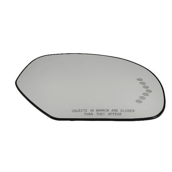 Fits 07-08 Chevy GM Trucks Right Pass Mirror Glass Heated w/Signal w/Rear Holder