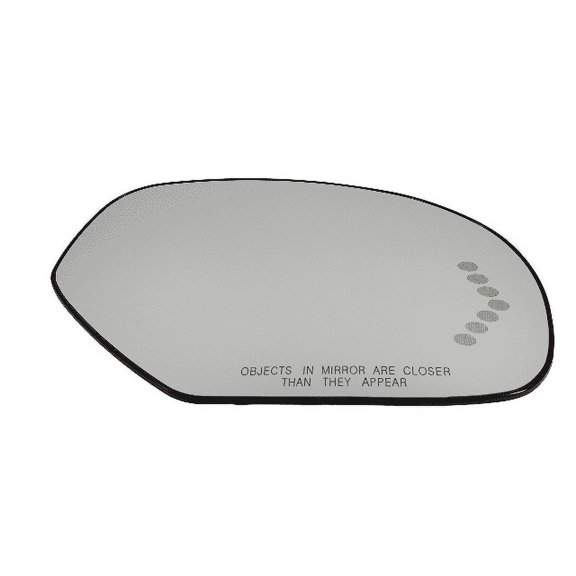 Fits 07-08 Chevy GM Trucks Right Pass Mirror Glass Heated w/Signal w/Rear Holder