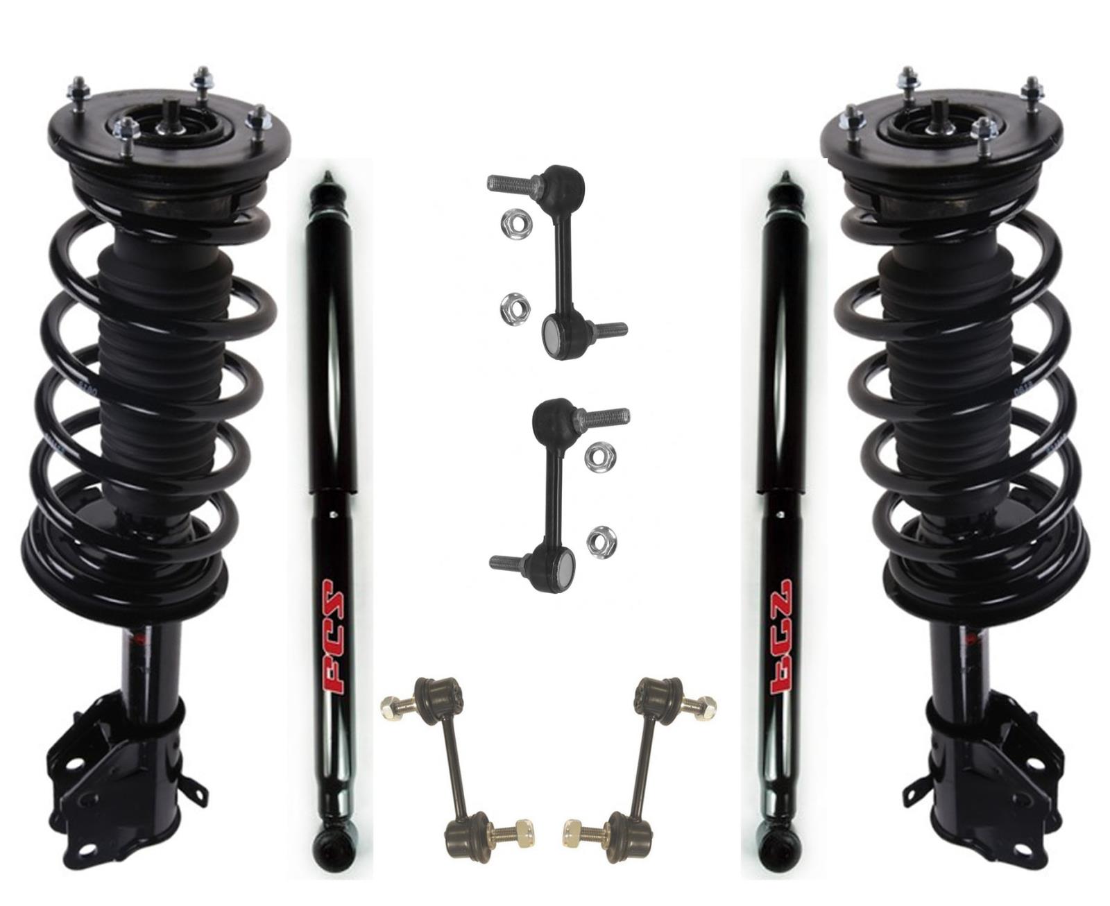Monroe Shocks & Struts Quick-Strut 172533 Strut and Coil Spring ...