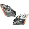 thumbnail image 1 of Fits 07-09 SENTRA Left &  Right SET HEADLAMP ASSEMBLIES With/CHROME TRIM, 1 of 8
