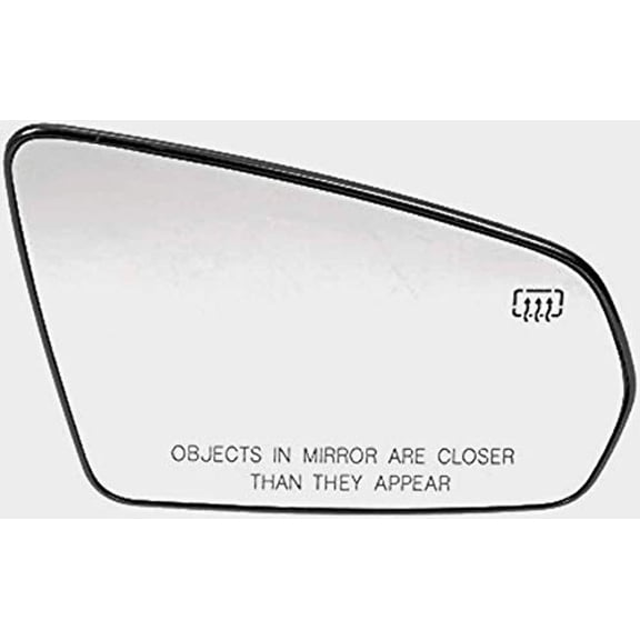 Fits 07-09 Sebring 08-14 Avenger Right Pass Mirror Glass w/Holder Heated OE