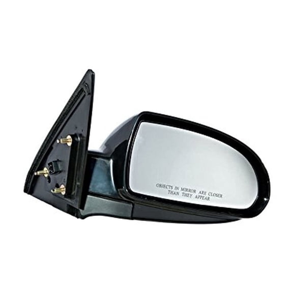 Fits 07-10 Elantra Sedan Right Passenger Mirror Power Un Black with Heat
