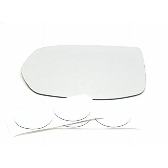 Fits 07-11 CR-V Heated Driver Side Mirror Glass w/o Backing Plate. Comes with Adhesive Pads, USA.