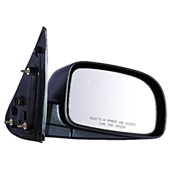 Fits 07-12 Santa Fe Right Passenger Mirror Power Textured Black With Heat