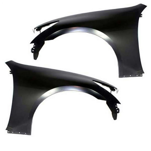 Fits 07-13 G25/G35/G37 w/Sport Package Front Fender Primed Left & Right PAIR SET