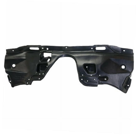 Fits 07-13 MDX 3.7L V6 Front Lower Engine Splash Shield Under Car Cover Plastic