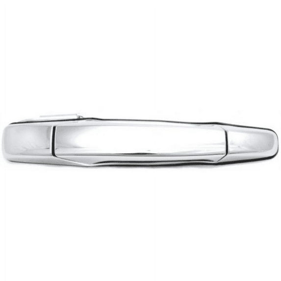 Fits 07*-14* Silverado, Sierra Left Rear Exterior Door Handle Chrome