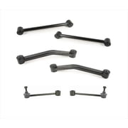 Fits 07-17 Wrangler 4 Rear of SUV Upp Low Control Arm With Bushings Rr Links