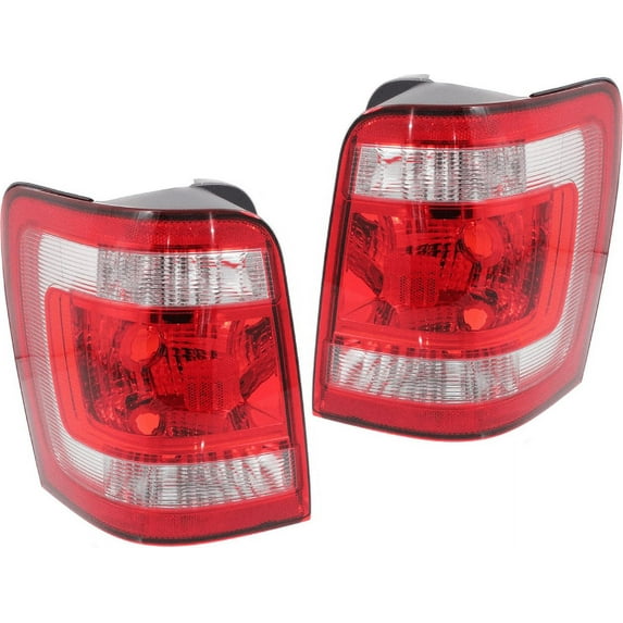 Fits 08-12 Ford Escape/Escape Hybrid Left & Right Set Tail Lamp Assemblies