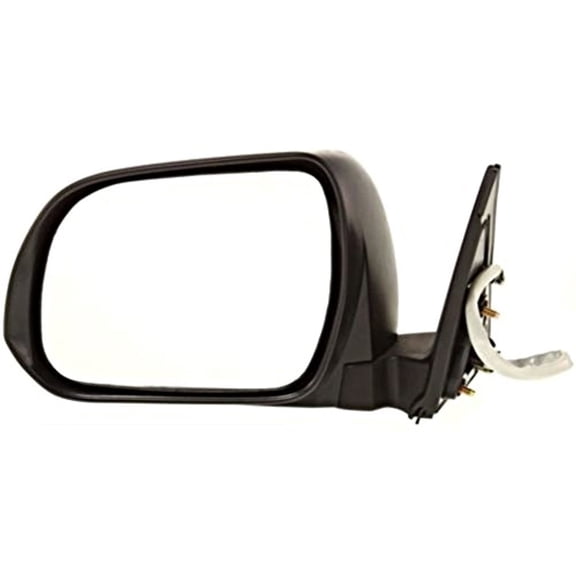 Fits 08-13 Highlander/Hybrid Left Driver Power Mirror Un W/Heat NoLight