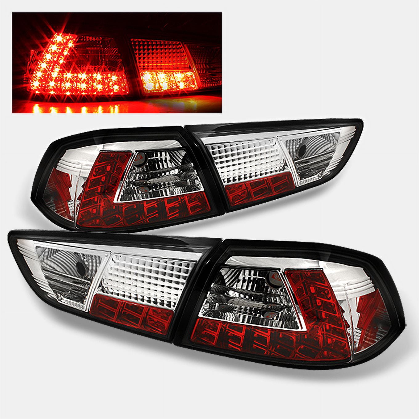 AKKON - For 08-17 Lancer Evolution EVO X CZ4A 4 Doors Sedan Model Rear ...