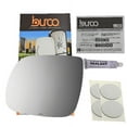thumbnail image 1 of Fits 09-14 Q5,10-14 Q7 Left Driver Mirror Glass Lens w/Adhesive USA w/o Optional Rear Mount Backing Plate. See Details, 1 of 6