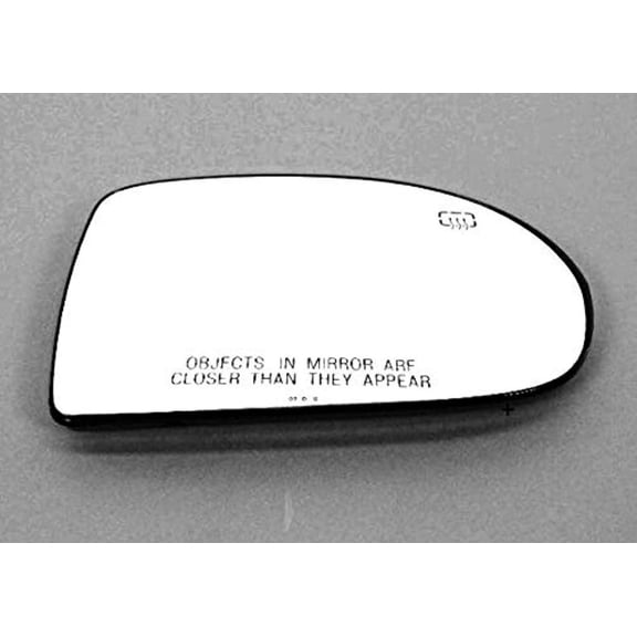 Fits 09-17 JP Compass Right Pass Mirror Glass Heated w/Holder OE