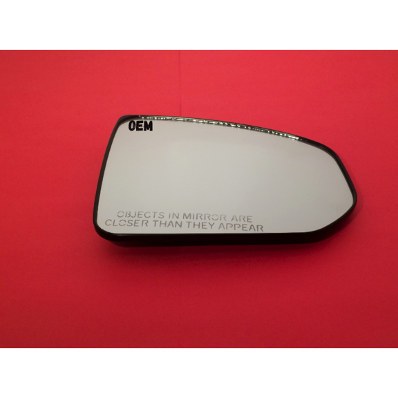 Fits 09-20 Nis 370Z Right Pass Convex Mirror Glass w/ Rear Holder OE