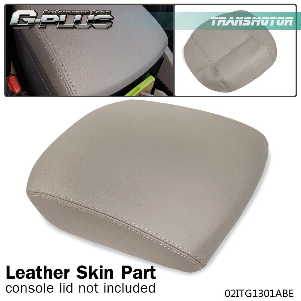 NEW FOR 2009-2014 Acura TSX Center Console Lid Armrest Cover PU Black