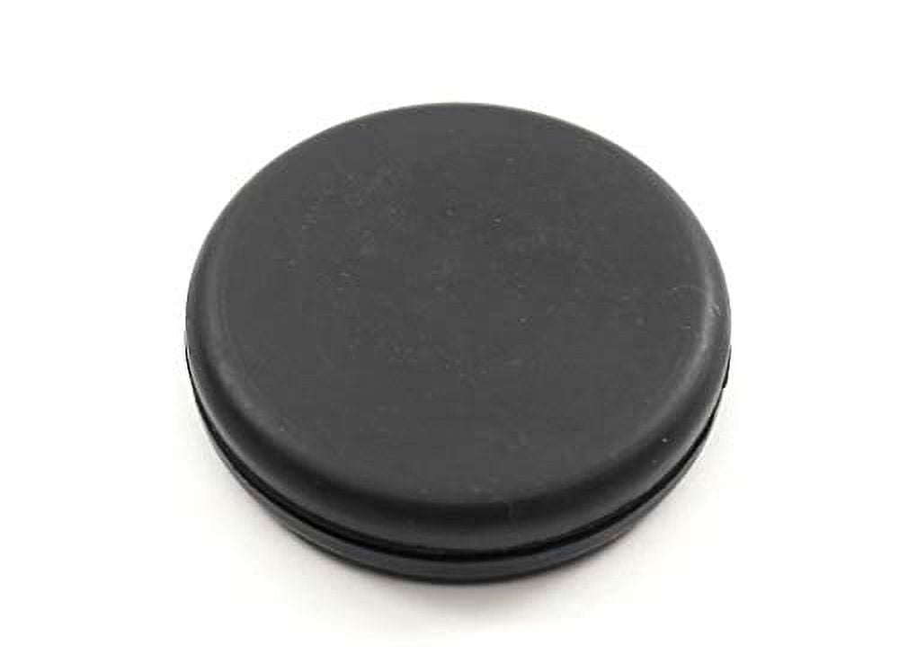 Fits 1 3/8" Hole - 1 3/4" Diameter - 7/16" Height - 1/16" Panel Thickness - Push-in Panel Plug Grommet Without a Hole Rubber Plug (24)
