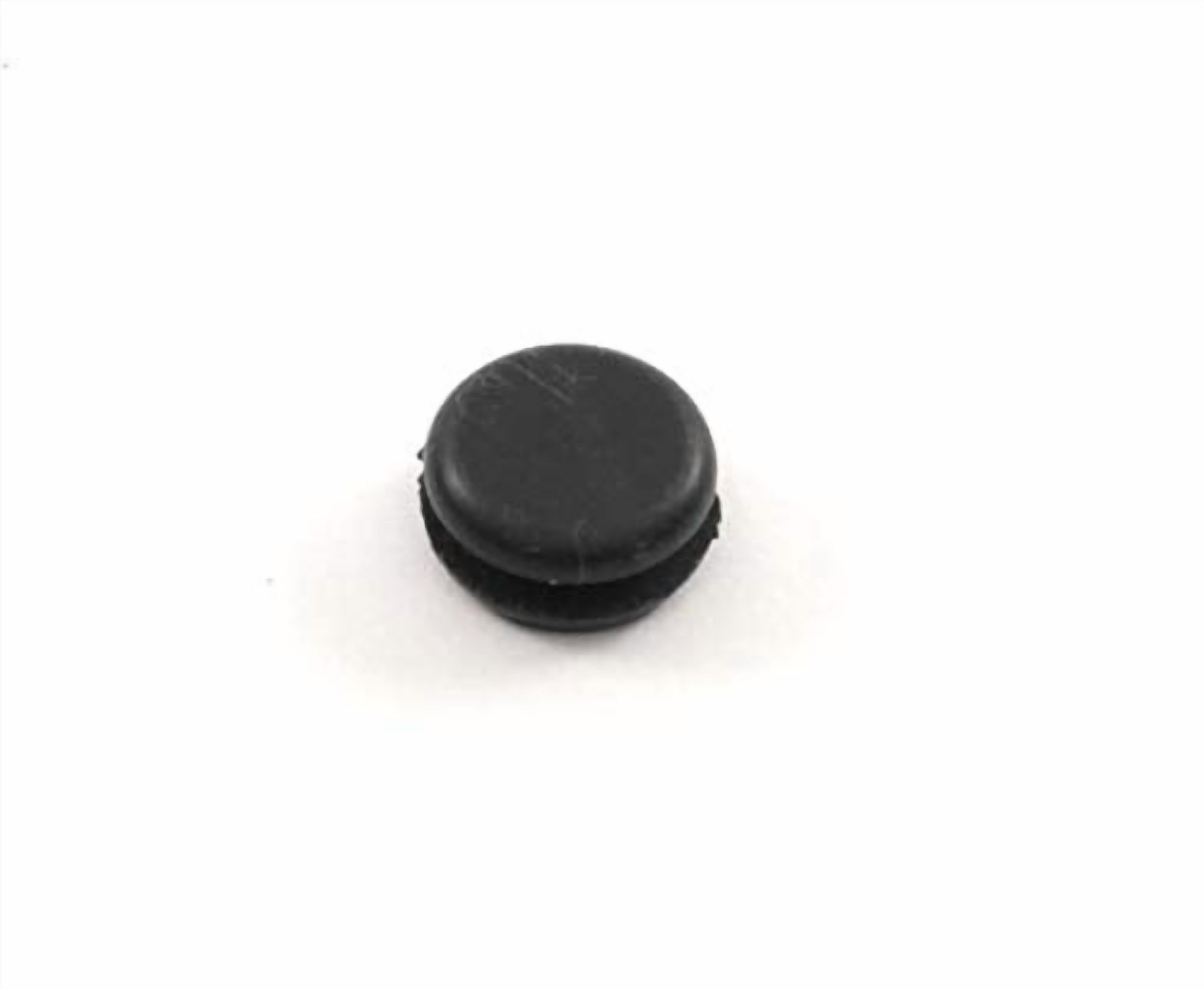 Fits 1/4" Hole - 3/8" Diameter - 3/16" Height - 1/16" Panel Thickness - Push-in Panel Plug Grommet Without a Hole Rubber Plug (250)