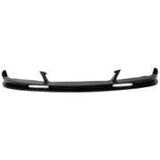 Ikon Motorsports Compatible with 10-13 BMW F10 5 Series 3D Style Front Bumper Lip Unpainted PU Polyurethane