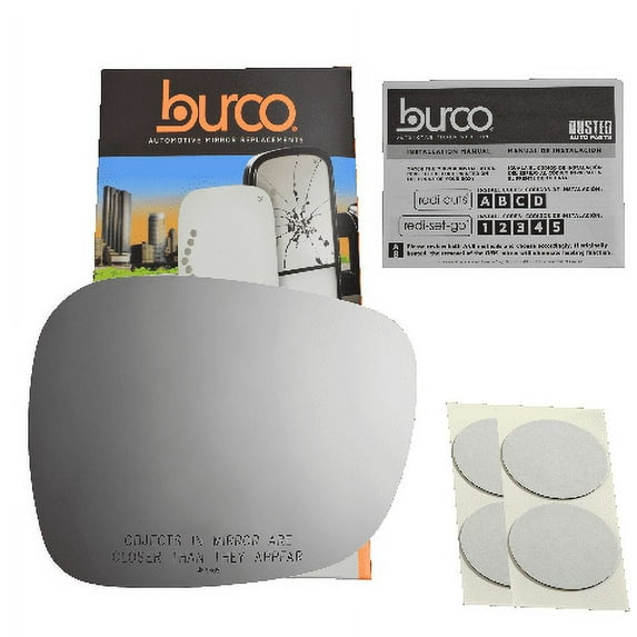 Fits 10-14 BMW X3 Right Passenger Mirror Glass Lens Models w/Out Auto Dimming