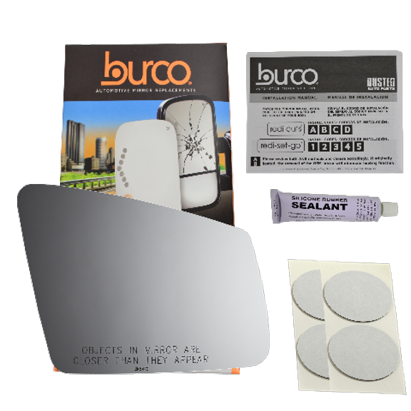 Fits 10-14 MB C CL CLA CLS Right Pass Mirror (Glass Lens) w/o Blind Spot