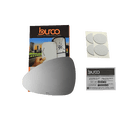 thumbnail image 1 of Fits 10-15 Panamera Left Driver Mirror Glass Lens Alternative Direct Fit Over Glass For Heated or Auto Dimming Type Mirrors w/Adhesive USA, 1 of 7