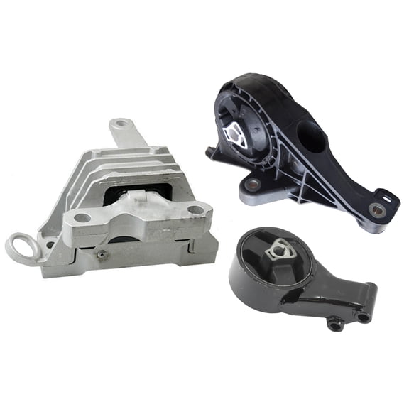 For Fits 10-16 Buick Allure Buick LaCrosse 3.0L 3.6L FWD Engine Motor and Automatic Transmission Mount Set of 3PCS A5535 A5530 A5502 2010 2011 2012 2013 2014 2015 2016