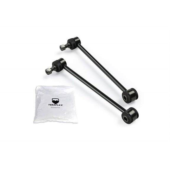TeraFlex JL: 11.5 Rear Sway Bar Link Kit w/Swivel Stud (2.5-4.5 Lift)