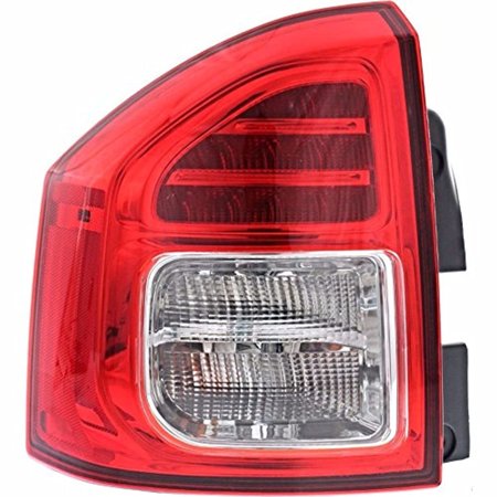 Fits 11-13 Jeep Compass Left Driver Tail Lamp Assembly