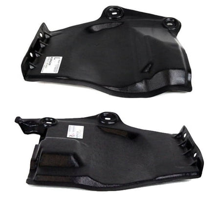 Fits 11-17 Quest Front Engine Splash Shield Under Cover Left Right Side PAIR SET