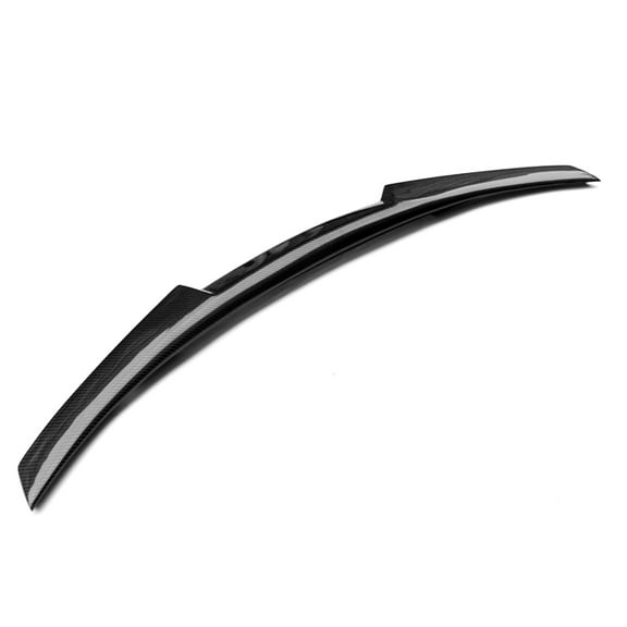 Ikon Motorsports Compatible with 12-20 BMW 3-Series F30 F80 M4 Style Rear Trunk Spoiler Wing Lip Wing - CF 2012 2013 2014 2015 2016 2017 2018 2019 2020