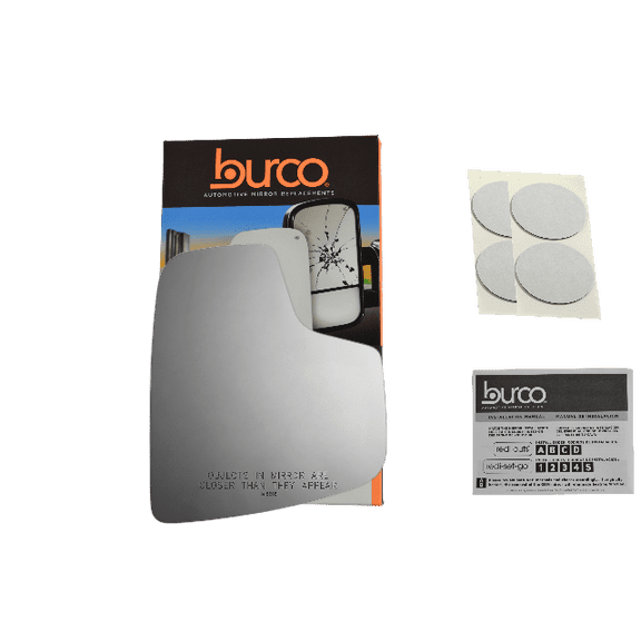 Fits 13-14 Nis NV200 Van Right Passenger Mirror Glass Lens w/Adhesive