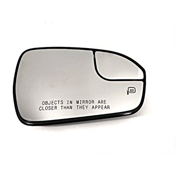 Fits 13-20 Fusion Right Pass Heated Convex Mirror Glass w/Rear Holder OE