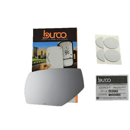 Fits 14-17 1500 Silverado, Sierra 15-17 2500, 3500 Left Driver Mirror Glass Lens