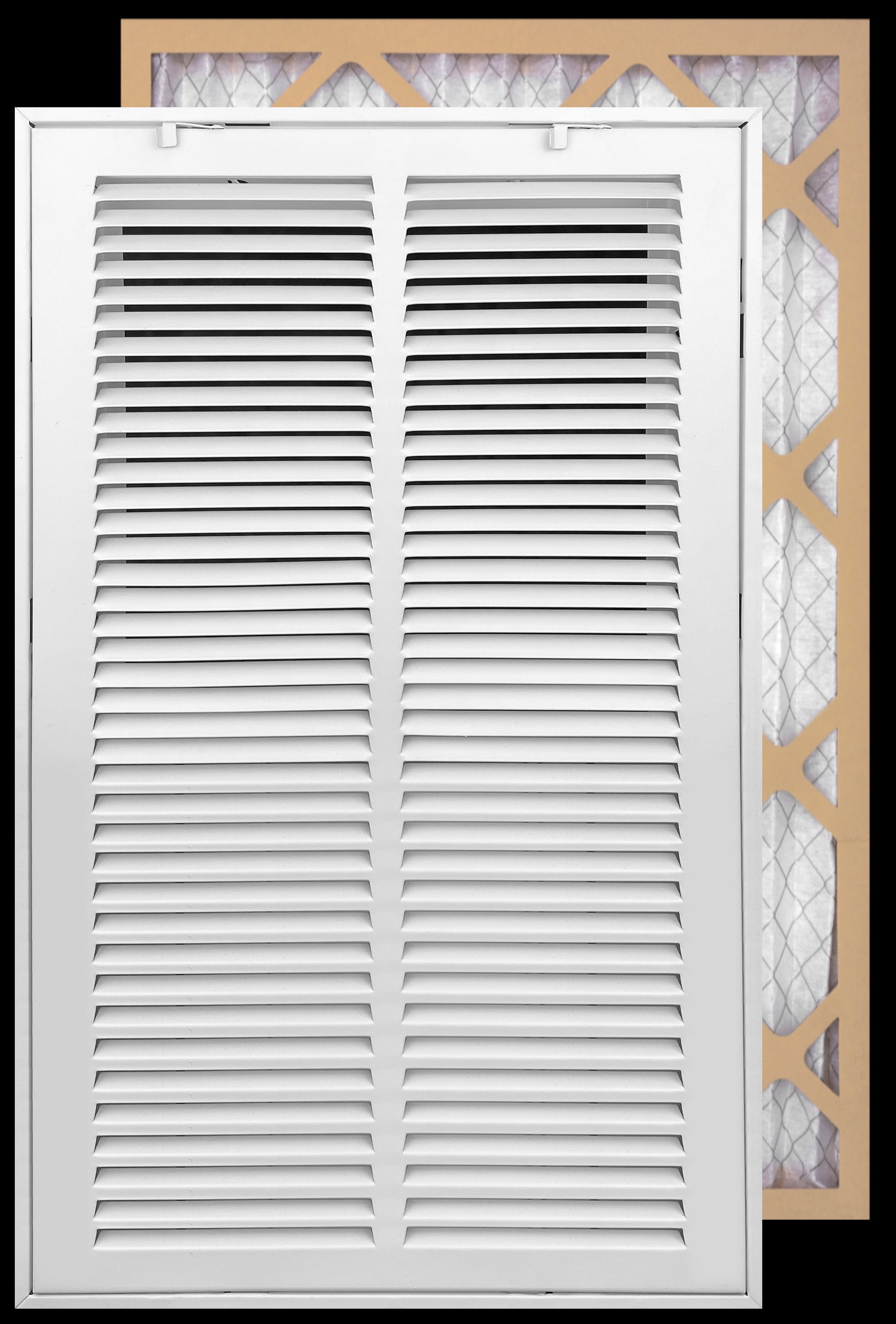 14x20 Filter Rack Fits 14x20 Duct Opening | Filter Included Steel Return Air Filter ...