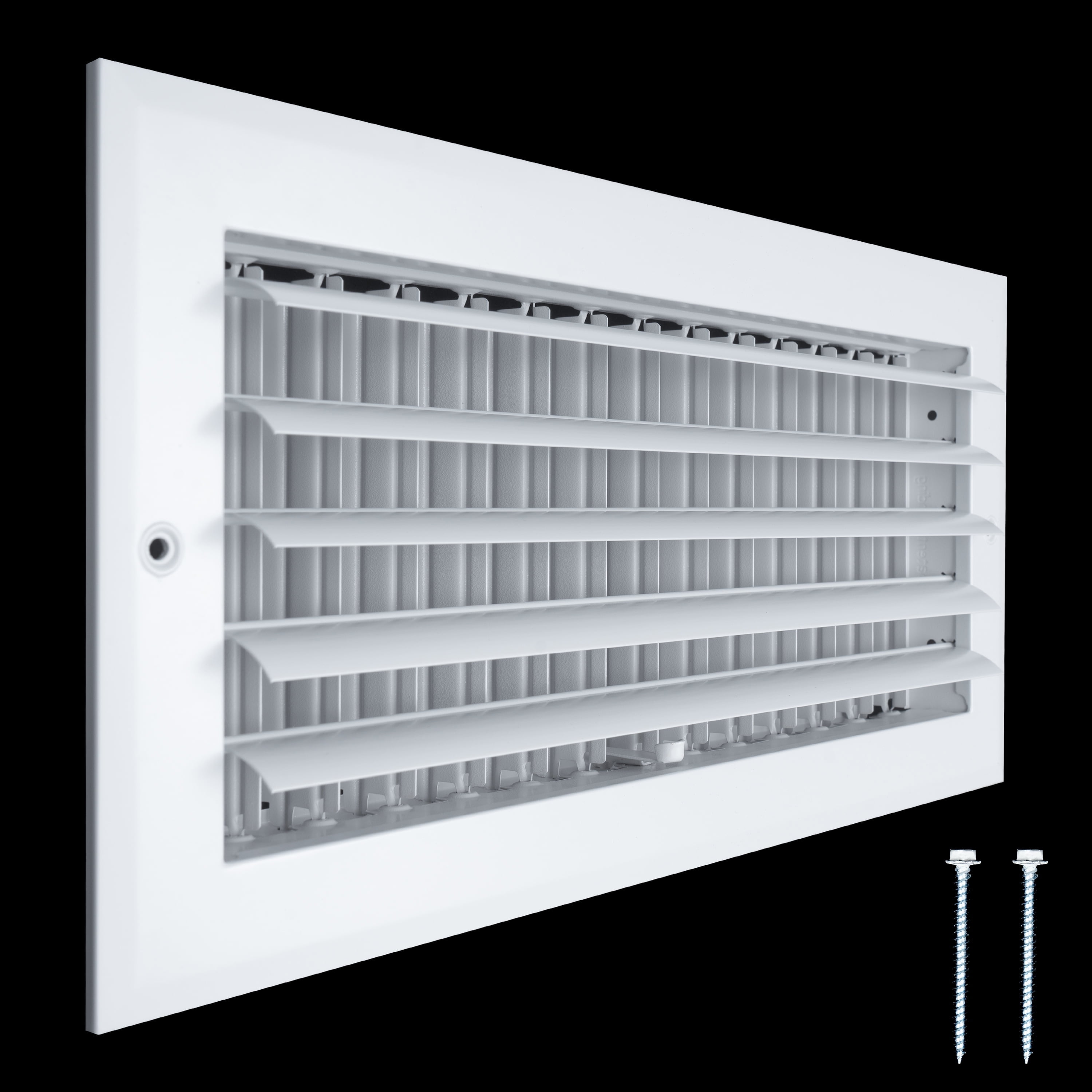14" X 8" 1-Way Air Vent Grille - Adjustable Aluminum Blades, Maximum Air Flow, HVAC Vent Cover