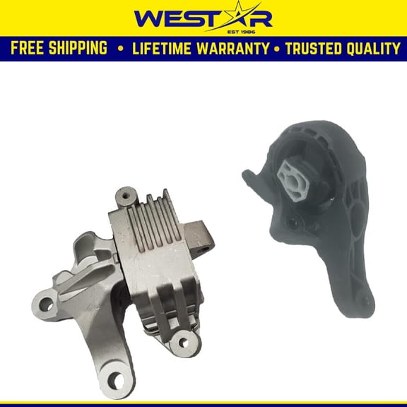 Fits 16-18 Buick Envision 2.0L AUTO/ 17-20 2.5L AUTO Transmission Mount 2PCS
