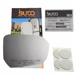 Fits 16-19 Volt Right Pass Convex Mirror Glass Lens w/Adhesive USA