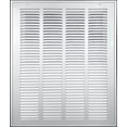 thumbnail image 1 of Fits 16x20 Duct Opening | Steel Return Air Filter Grille by Handua [Removable Door] for 1-inch Filters | Vent Cover Grill | White | HVAC Cold Air Intake Grille | Outer Dimensions: 18 5/8"W X 22 5/8"H, 1 of 7