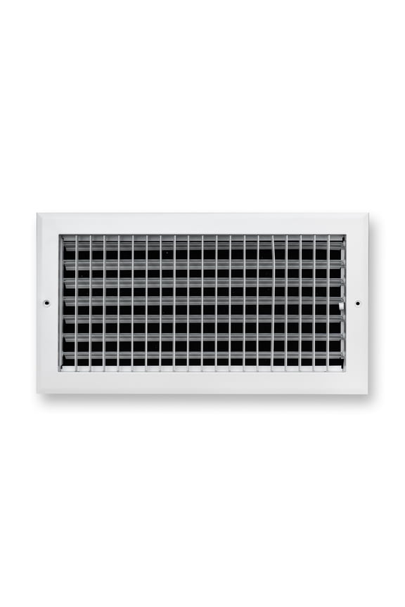 Fits 16x8 Duct Opening Aluminum Adjustable Air Supply Grille by Handua | Rust Proof | Register Vent Cover Grill for Sidewall and Ceiling | White | Out Dim: 17.75" X 9.75"