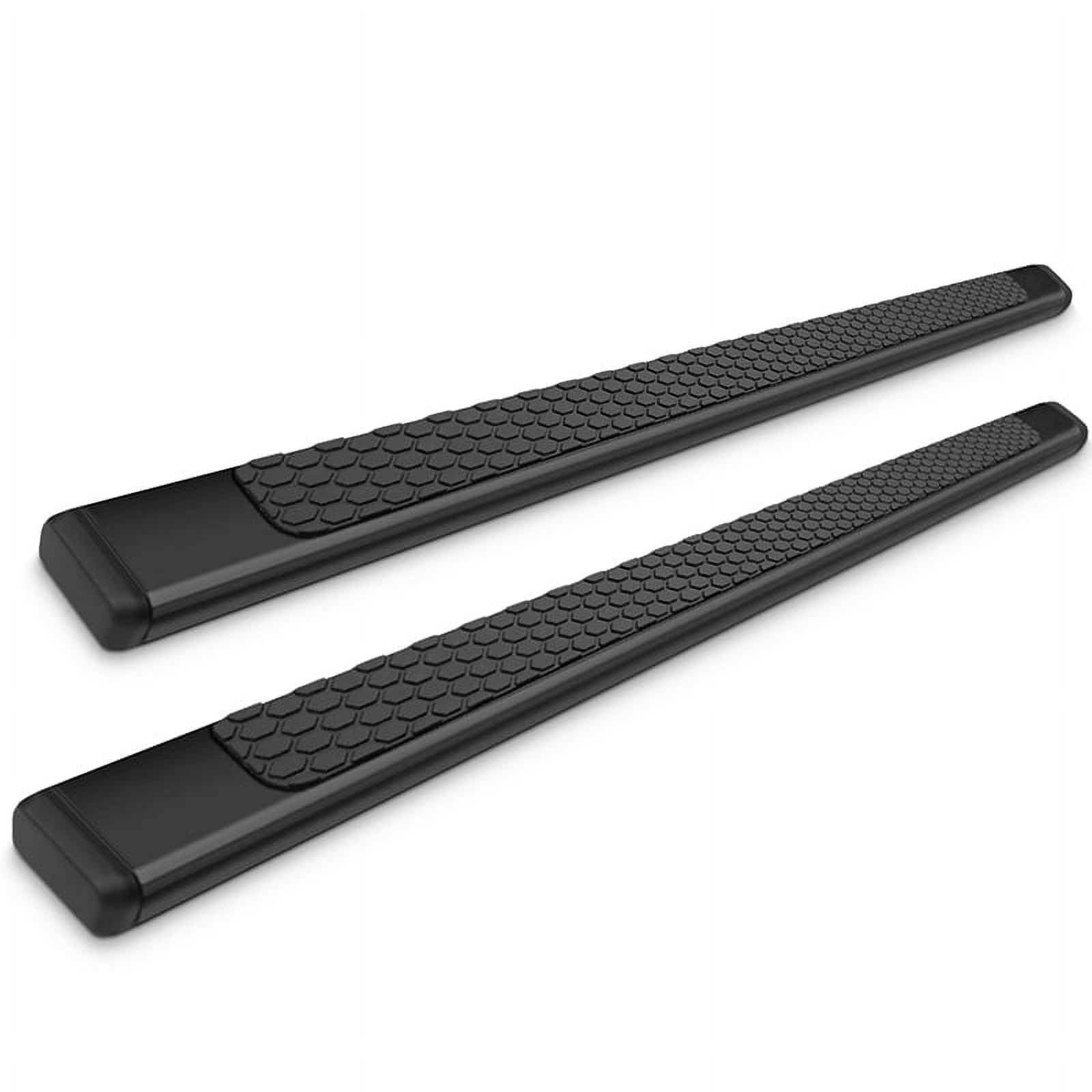 Ikon Motorsports Running Boards for 2019-2025 Ram 1500 Crew Cab OE Black Side Step Nerf Bars