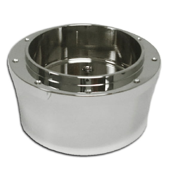 Fits 1967-94 Chevy GM Smooth Chrome Aluminum Steering Wheel Adapter 9 Hole