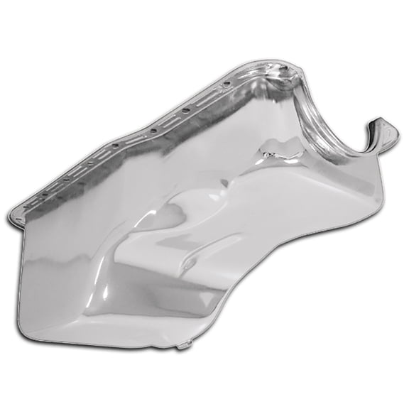 Fits 1969-1981 Ford SB Small Block 351W Windsor Stock Capacity Oil Pan Chrome