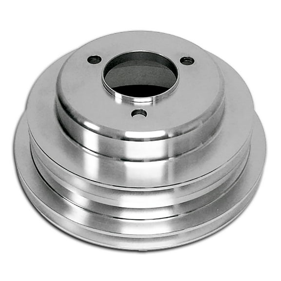 Fits 1969-85 Chevy Big Block 396 454 Aluminum Crank Pulley 3 Groove Long Pump