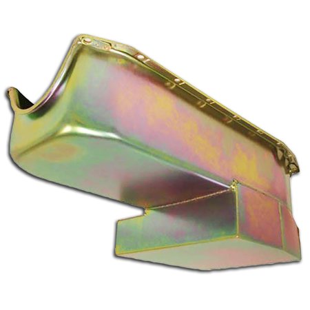 Cobra-Tek Fits 1980-21 Chevy SB Small Block V8 Imca Circle Track Racing Oil Pan 6 Qt Zinc