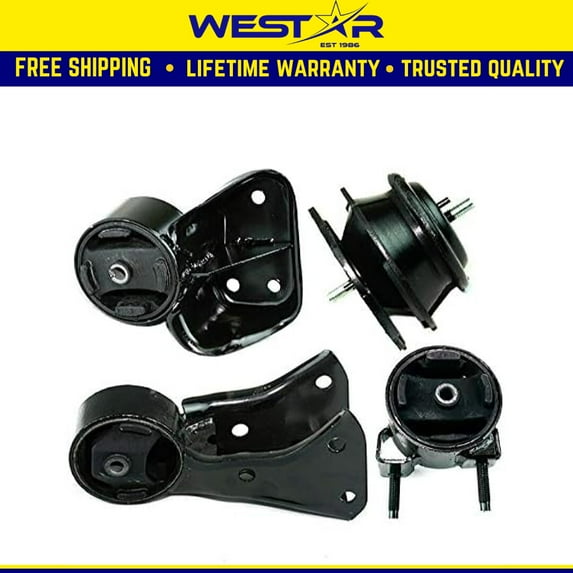 Fits 1985-1988 Nissan Maxima 3.0L w/AUTO, Motor & Trans Mount Set 4pcs : A6321, A6323, A6330, A6320