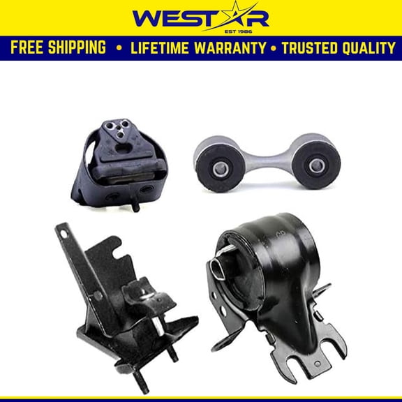 Fits 1992-1993 Buick LeSabre/1991-1993 Park Avenue 3.8L Motor & Trans Mount Set