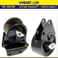 thumbnail image 1 of Fits 1993-1998 Jeep Grand Cherokee 5.2L Front Left & Right Motor Mount Set 2PCS : A2809, A2808, 1 of 2