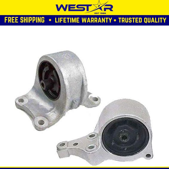 Fits 1993-1999 Nissan Altima 2.4L Front Right Motor & Trans Mount for AUTO 2PCS : A6342, A6343