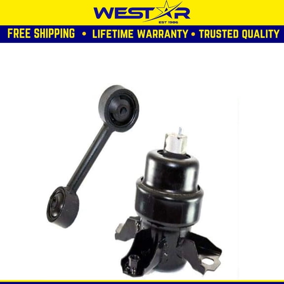 Fits 1994-1996 Toyota Camry 3.0L Front Motor & Front Right Torque Mount 2PCS : A6252, A6232